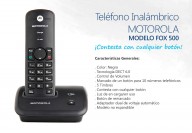 TELEFONO INALAMBRICO MOTOROLA FOX 500