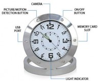 RELOJ DE MESA CON MICRO CAMARA ESPIA