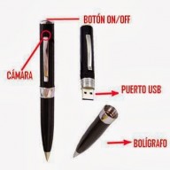 BOLIGRAFO ESPIA CON MICROCAMARA